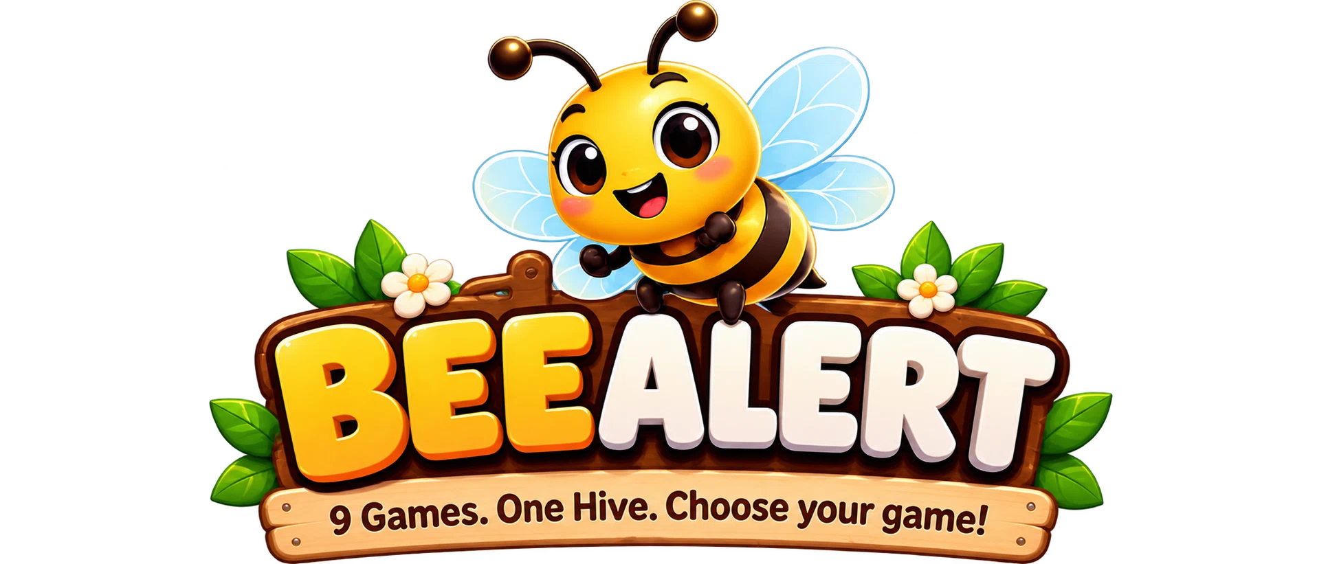 BeeAlert — 9 Games. One Hive. Choose your game!